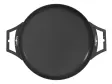 Wok aus Naturstahl 40 cm, zwei Griffe
