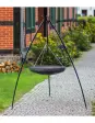 Wok treppiede 200 cm con verricello – acciaio 60 cm