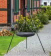 Wok su treppiede 180 cm – acciaio 70 cm