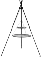 TIPI trebent grillställning med 2 galler – stål 70 cm & 40 cm