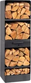 Log holder for outdoor fireplace VENTO 120x40x30 cm