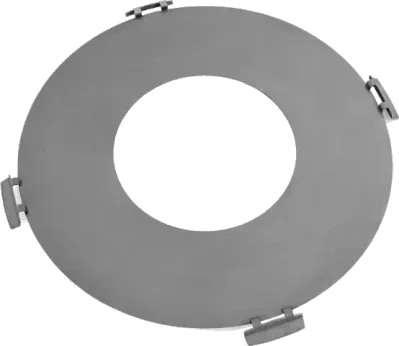 Placa de acero inoxidable para brasero 78 cm, 4 asas