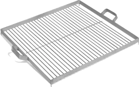 Griglia in acciaio inox 50x50 cm per braciere 70 cm