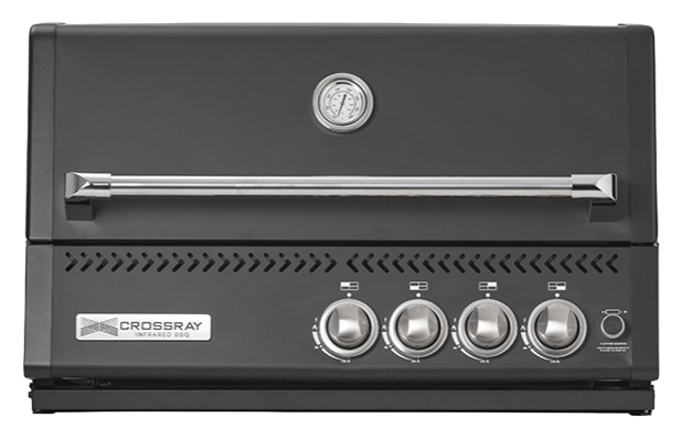 Barbecue a infrarossi da incasso Crossray C4 Black