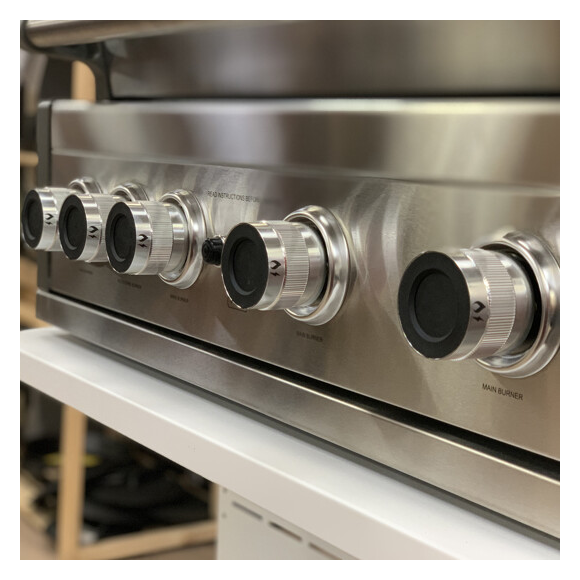 Cuisine aluminium Blanc Pro Elite, module service avec frigo Cuisine aluminium Blanc chauffage infrarouge pour terrasse vue 9