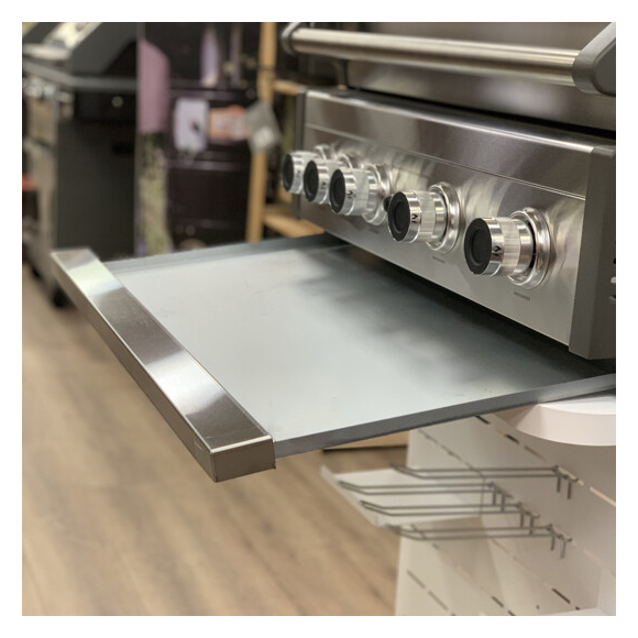 Cuisine aluminium Blanc chauffage infrarouge pour terrasse vue 3