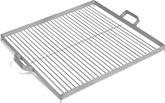 Griglia in acciaio inox 58x58 cm per braciere 80 cm e 70x70 cm