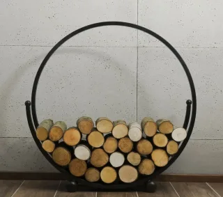 Log holder SPIRAL 80 cm
