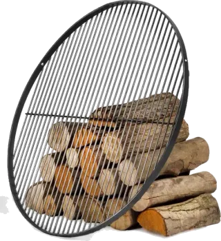 Barbecue treppiede TIPI con 2 griglie – acciaio 80 cm e 40 cm