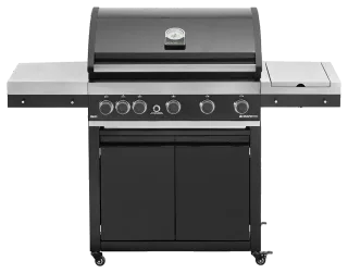 Maxim G5 Gasbarbecue op wagen