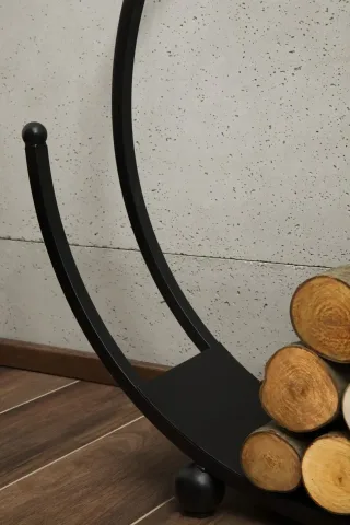 Log holder SPIRAL 80 cm