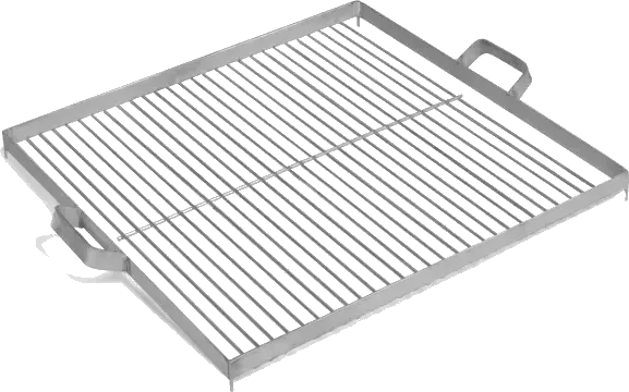Stainless steel grill 44x44 cm for fire bowl 60 cm