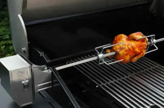 Girarrosto / Spiedo rotante per barbecue GrandPro