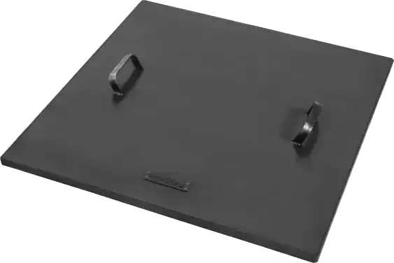 Profiled edge lid for fire bowl 72.5x72.5 cm