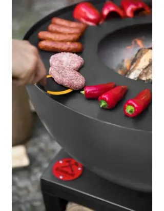 Premium Feuerschale Grill SANTOS