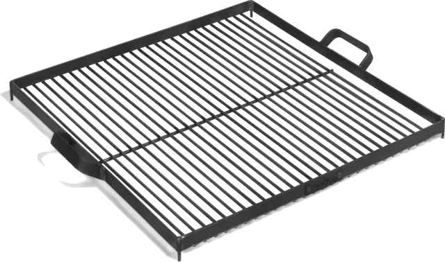 Steel grill 44x44 cm for fire bowl 60 cm