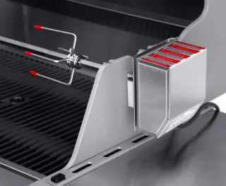 Rotisserie / Draaispit voor GrandPro barbecue