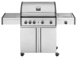 G4 Premium gasbarbecue met 4 branders en wagen