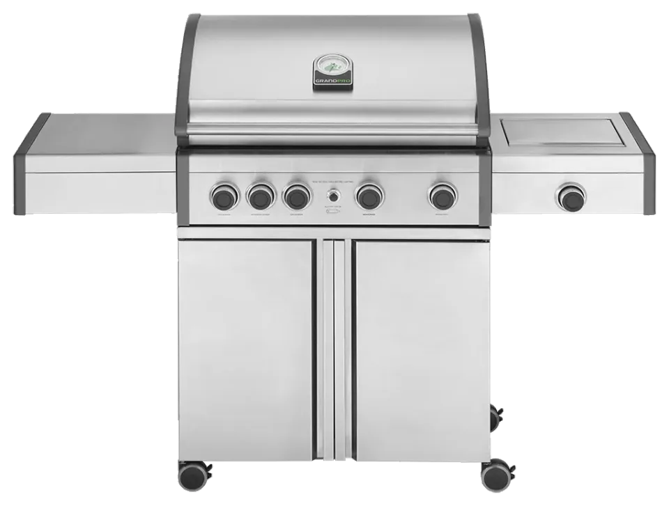 G4 Premium gasbarbecue met 4 branders en wagen