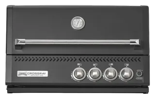 Crossray C4 Black Infrarot-BBQ Built-in