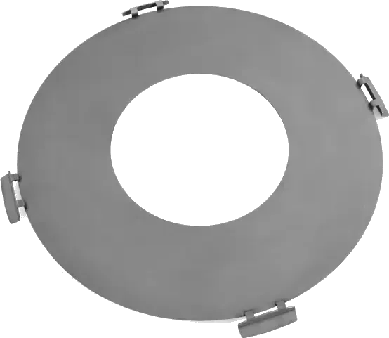 Stainless steel plate for fire bowl 78 cm, 4 handles