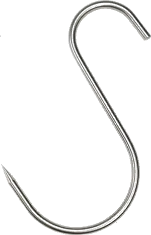 Stainless steel hook 15 cm for BANDITO and MONTANA X