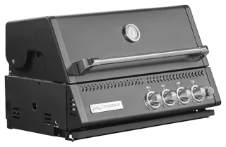 Crossray C4 Black Infrarot-BBQ Built-in