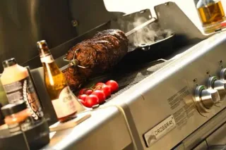 Rotisserie / Draaispit voor GrandPro barbecue